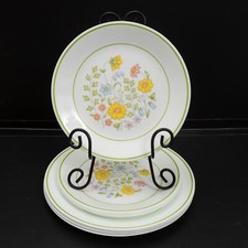 8 Corelle By Corning Spring Meadow Plates 4 of 8.5"  4 of 10.25" Replacements