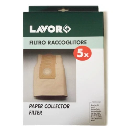 MisterVac | compatibile con sacchetti per aspirapolvere sacchetti di ricambio 10 pezzi Lavor Trenta XE