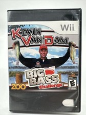 Kevin VanDam: Big Bass Challenge (Nintendo Wii, 2010) No scratches with insert