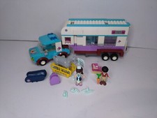 LEGO Friends 41125 Horse Vet Trailer - 100% Complete