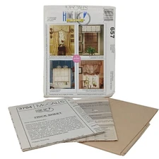 McCalls Home 657 Sewing Pattern Window Valances Shades VTG 2002 #D-50