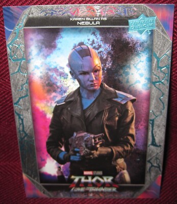 UPPER DECK THOR LOVE AND THUNDER ENSEMBLE #E-9 KAREN GILLAN NEBULA