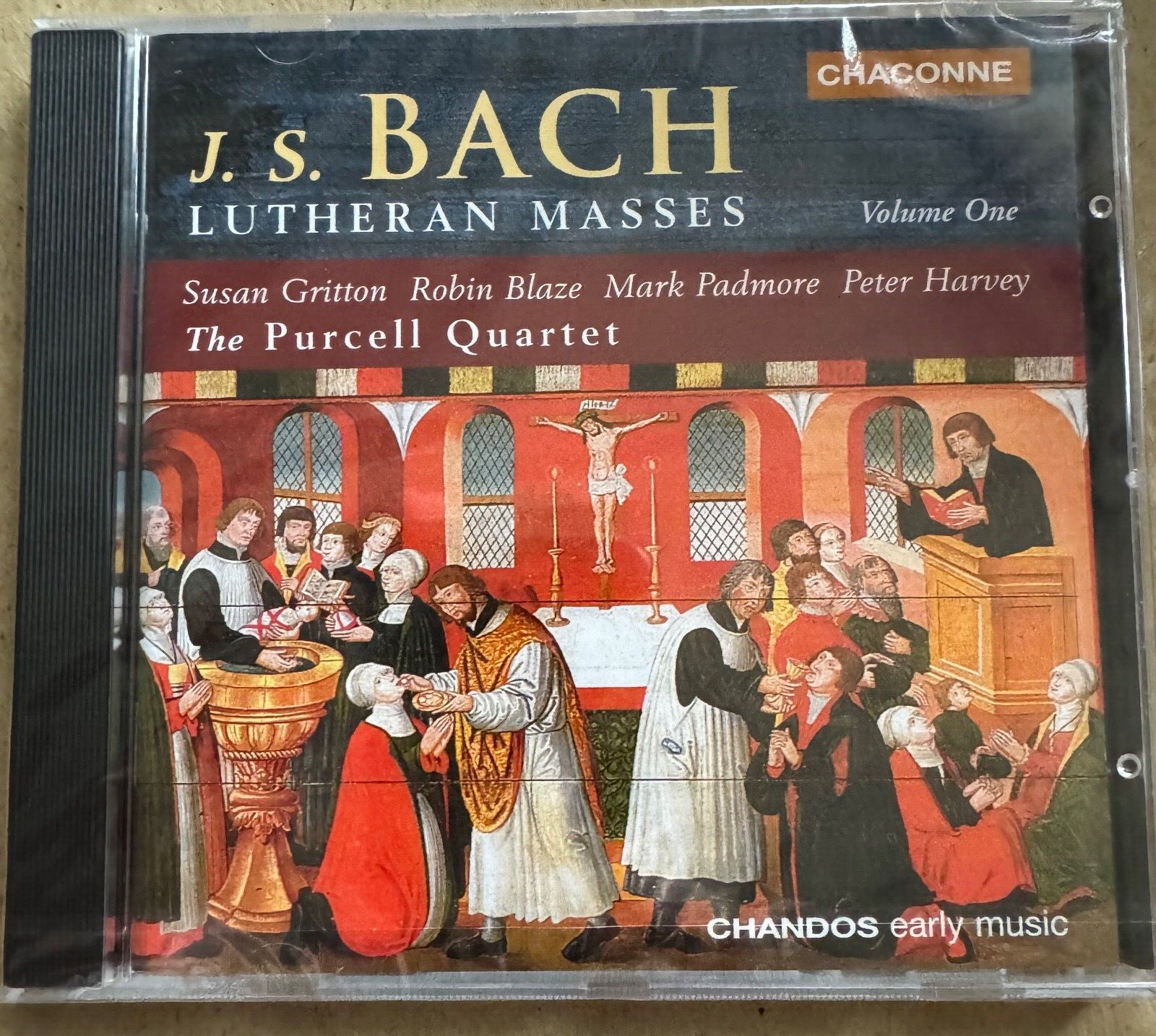 Bach Lutheran Masses Vol.1 Purcell Quartet etc. NEW SEALED CD