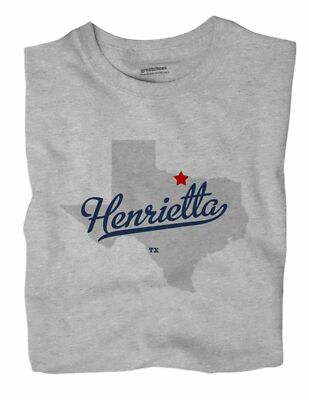 Henrietta Texas TX Tex T-Shirt MAP