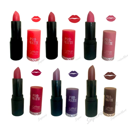 Saffron London Lipstick Pro Matte Colour Lipstick Smooth Versatile Lipstick - Picture 1 of 1