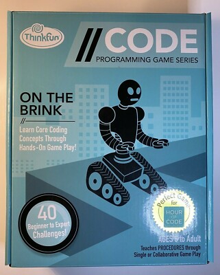*New* On The Brink by ThinkFun CODE Programming Game Series - Learn coding