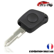 CLE PLIP PEUGEOT 106 206 306 406 205 405 1 bouton COQUE @Pro-Plip