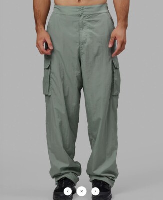 LSKD Unisex All Day Performance Cargo Pant SZ XL - Iceberg Green