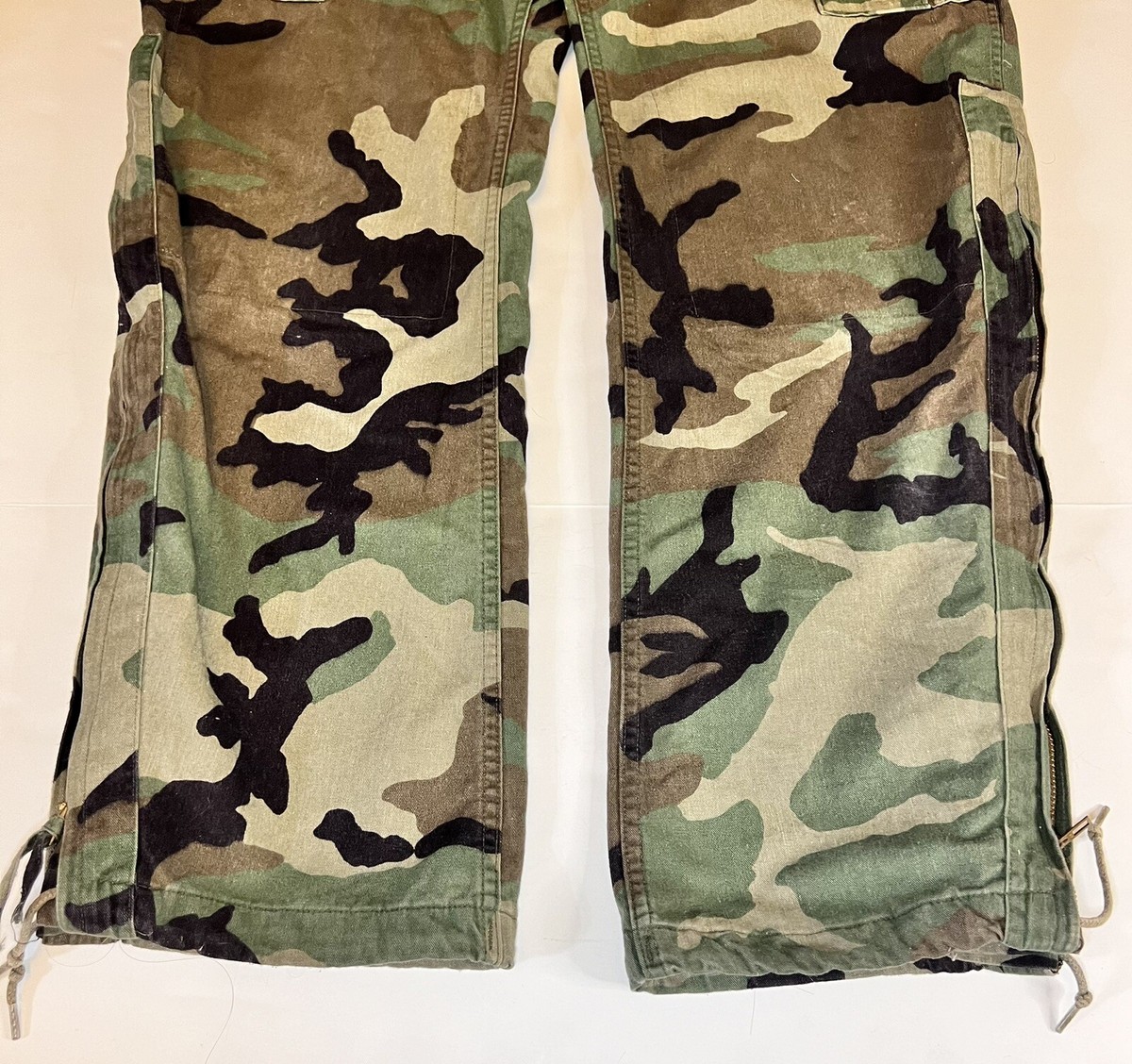 デッドストックUS Army Camo Over Pants DEADSTOCK US ARMY INSECT SHIELD COMBAT TROUSERS PANTS CAMO MEDIUM