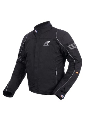 Rukka Trave-R GTX Motorcycle Jacket Men's (Black/Silver) Size: 52