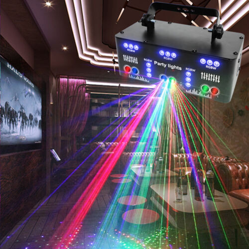 21Eye Laser Projector RGB DMX Strobe Stage Light LED Bar DJ Disco Party Lighting - Picture 4 of 22