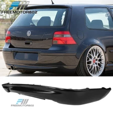 Fits 99-05 Volkswagen Golf MK4 Rear Bumper Lip 25AE Style Unpainted PU