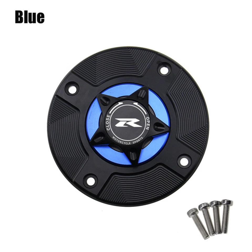 Tapa de combustible de gasolina para motocicleta para Suzuki GSXR 600/750/1000 1996-2003 Foto 4 de 4