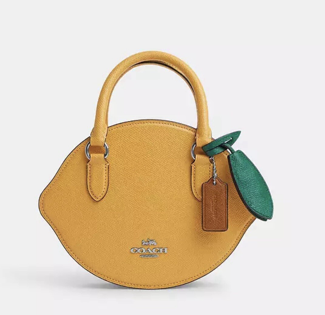 Coach Lemon Crossbody Bag mini shoulder CR251 SVRGJ NEW | eBay