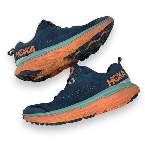 Hoka One One Womens Challenger ATR 1106512 RTCN Blue Running Shoes Sneakers 9.5B - Picture 14 of 16