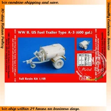 CMK 1/48 WWII US Fuel Trailer Type A-3 (600 gal.) Full Resin Kit