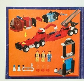 Lego Jack Stone Fire Attack Team 4609  100% Complete with Instructions