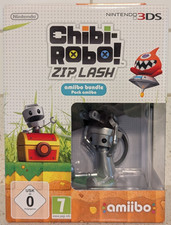 Chibi-Robo Zip Lash Nintendo 3DS Paquete amiibo Sellado de Fábrica Versión PAL
