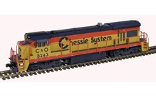 Atlas 40005466 N Scale Chessie System GE B30-7 Locomotive 8238 Gold (DCC/Sound)