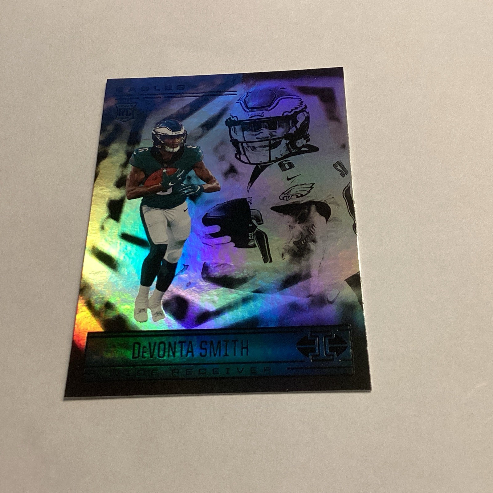 DeVonta Smith 2021 Panini Illusions Retail #63 RC Rookie Philadelphia Eagles d