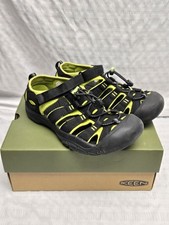 Keen Newport H2 Hiking Sandals Black Green 1009965 Youth Boys Size 6 Outdoor