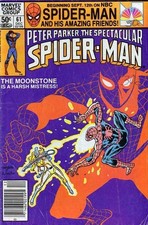 Cover of The Spectacular Spider-Man #61