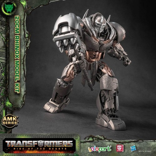 Yolopark AMK Series Model Kit Transformers Rise of the Beasts Rhinox - Foto 7 di 10