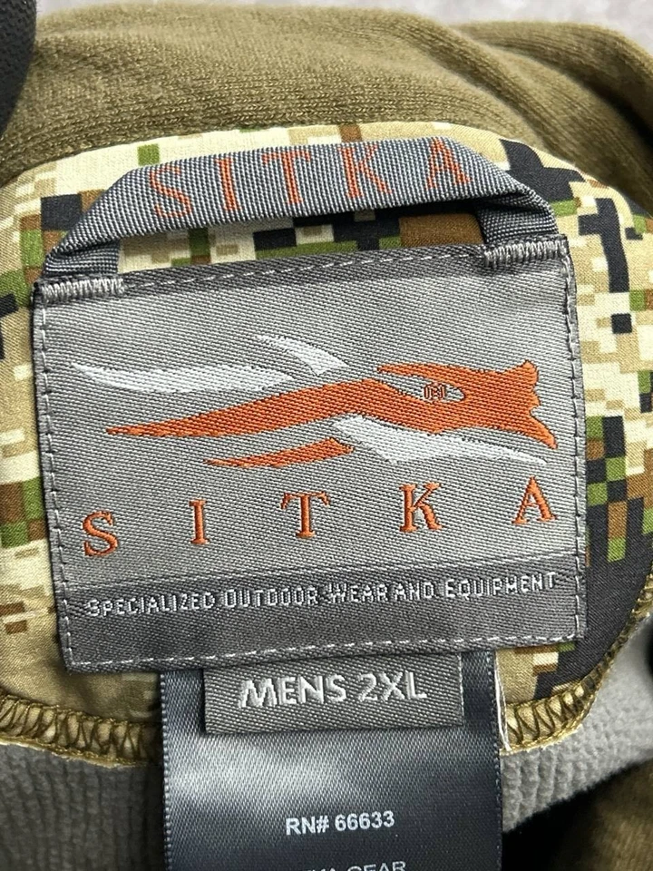 Sitka Gear Jetstream Optifade Subalpine Vest Mens XXL Multicolor Camouflage Logo - Image 4 of 4