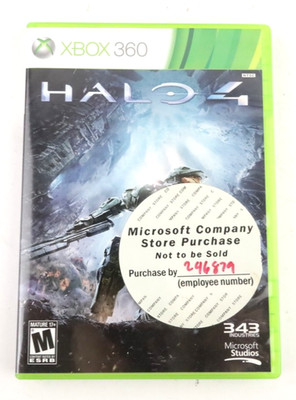 Halo 4 Microsoft Xbox 360 Complete 2-Disc Set, 2012 Edition