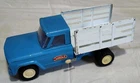 Vintage Tonka Step Side Pick Up Truck, Farm Stake Rack, Sheep Livestock Blue B19