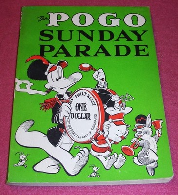 POGO SUNDAY PARADE by Walt Kelly   1958 Large Paperback ~ 1st Edition 1st Print