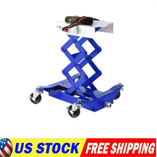 7-23 450 Lbs Low Profile Transmission Jack 4 Wheels Auto Repair Lifting Jack