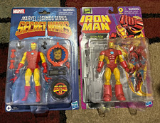 Marvel Legends Iron Man Secret Wars and Retro Iron Man Mark 09 Figures