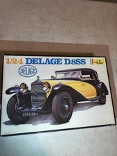A17e Heller 720 Delage D.8ss 124 Vintage Niob Model Kit A17e Heller 720 Delage D.8ss 124 Vintage Niob Model Kit