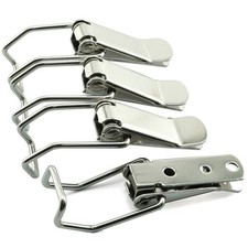 4 Pcs 56mm Spring Loaded Toggle Latch Stainless Steel Toggle Hasp Clamp