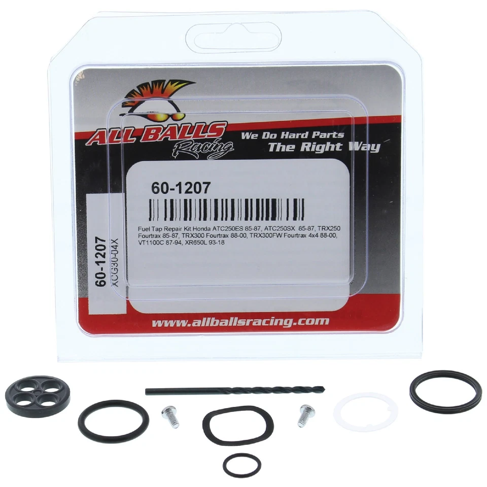 New All Balls Fuel Tap Repair Kit � Honda Rivet Style for Honda XR 650 L 93-17 - Image 3 of 4