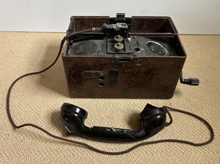 WW2 German Wehrmacht Feldfernsprecher 33 F33 FIELD PHONE