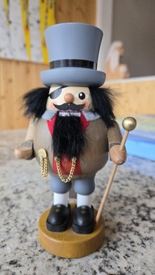 RG Erzgebirge Herr Dosselmeyer Nutcracker 7.5'' Handpainted Germany Retired RARE