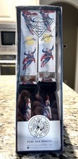 Vintage Silver Age Superman Pure Silk Braces - Limited Edition 1999