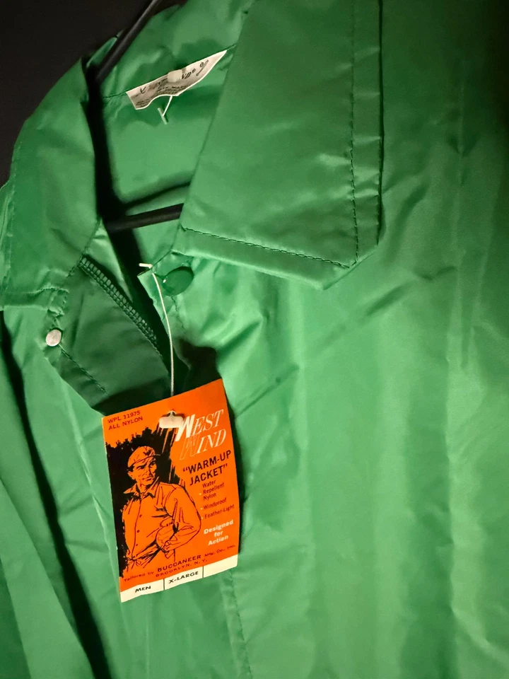 Vtg West End Camp Snoopy Woodstock Boy Scouts Windbreaker Jacket Mens XL NWT - Image 3 of 4