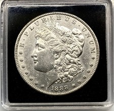 1888-S Morgan Silver Dollar (San Francisco Mint). Raw Choice