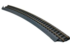 Walthers Trainline HO Scale Power-Loc 24" Radius Curved Track Piece