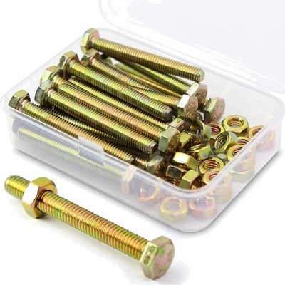 Schrauben M6x40mm Muttern Set Edelstahl Hardware Schraubenset