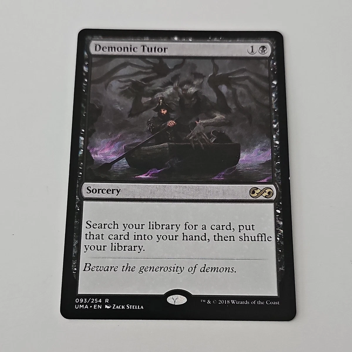 Demonic Tutor Magic: The Gathering Near Mint or Better Individual