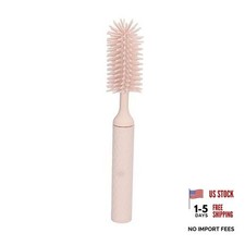 Baby Bottle Cleaning Brush Set Silicone Rotating Bristles Straw Brush 2 Speeds
