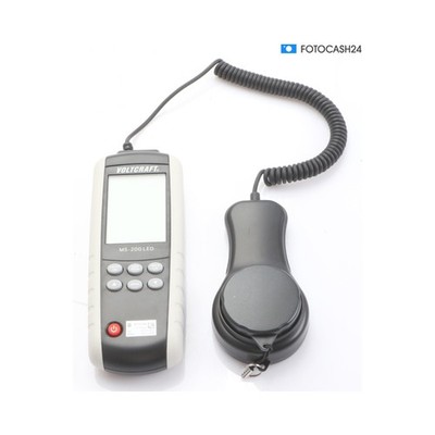 VOLTCRAFT MS-200LED LED-/LUX-MESSER + Defekt (288964)