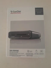 SanDisk Professional PRO-READER SD & MicroSD Reader USB C Works W Pro Dock 4 