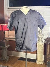 Carhartt Scrubs Medical Utility Top Shirt V-neck sz L