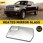 Driver Left Side Power Mirror Glass w/ Base Fits For 2011-2014 Ford F150 EAW