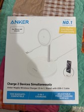 Anker MagGo MagSafe Wireless Charger 2 In 1 S...